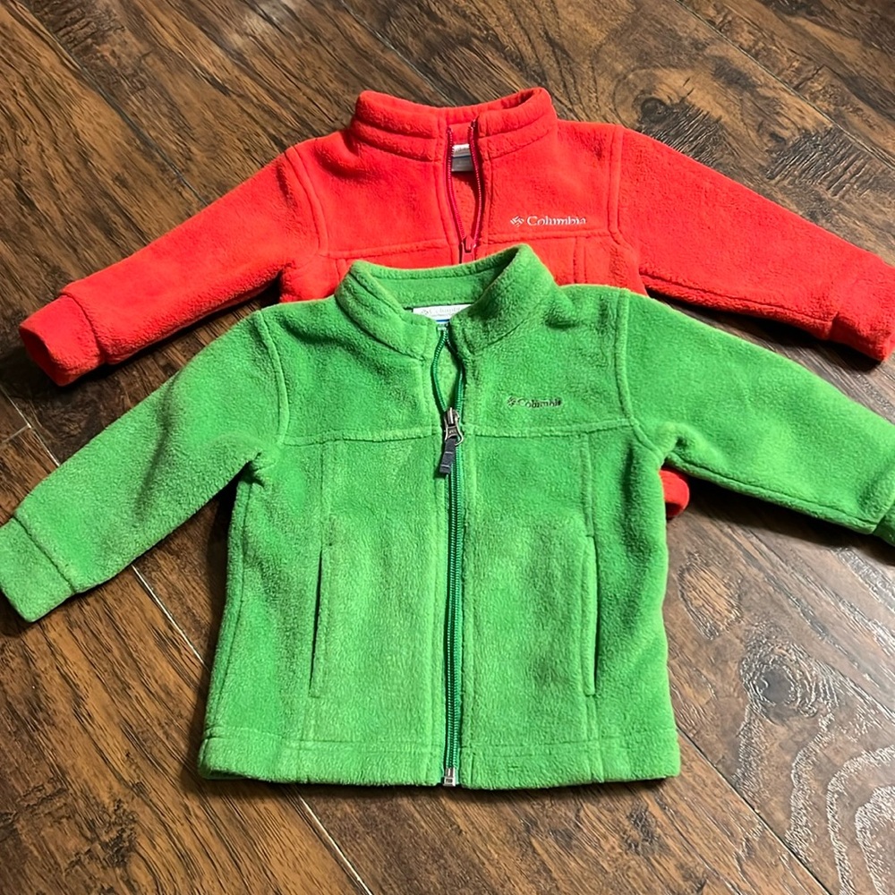 Set of 2 6-12 months Columbia jackets
